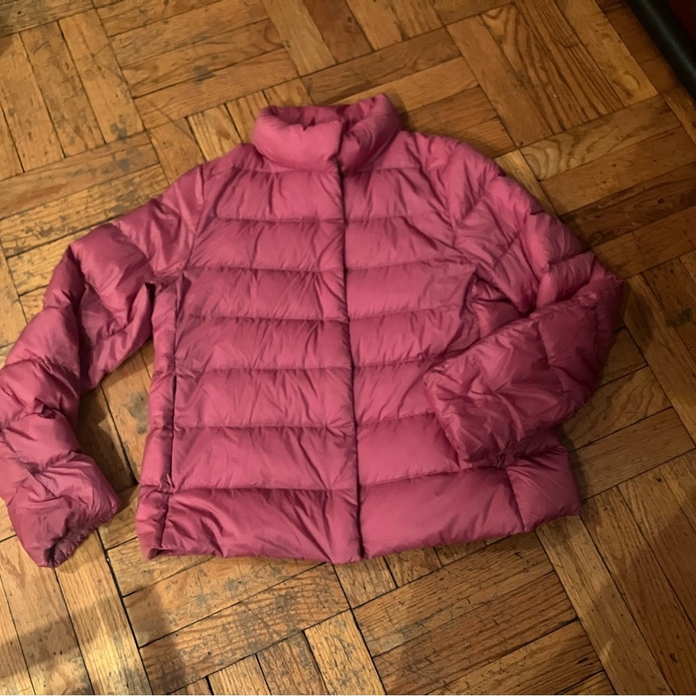 Women's Hot Pink lightweight Puffer Jacket